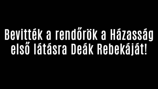 Bevitték a rendőrök a Házasság első látásra főszereplőjét!